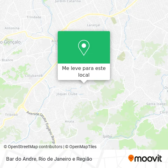 Bar do Andre mapa