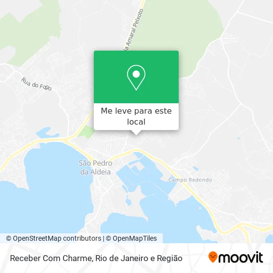 Receber Com Charme mapa