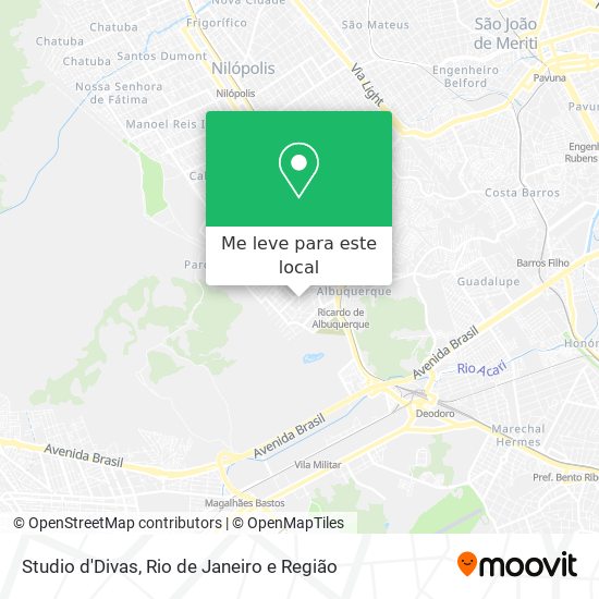 Studio d'Divas mapa