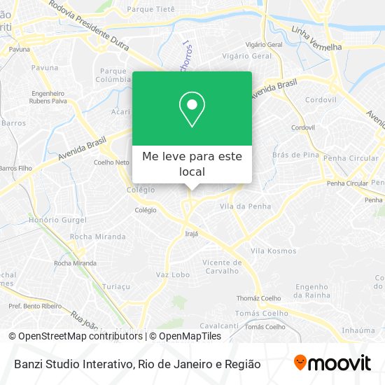 Banzi Studio Interativo mapa