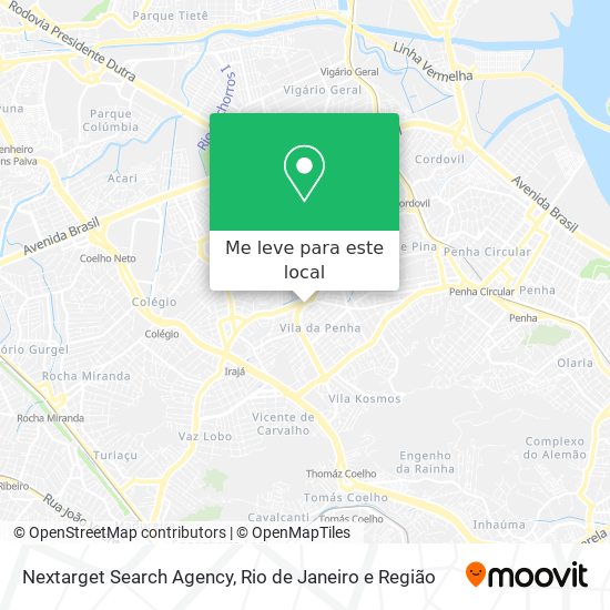 Nextarget Search Agency mapa