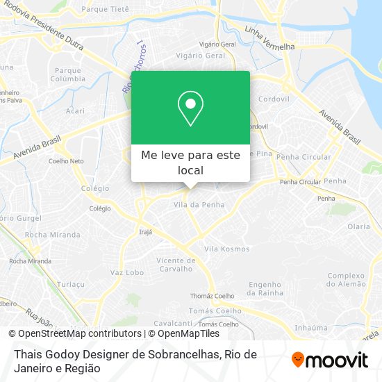 Thais Godoy Designer de Sobrancelhas mapa