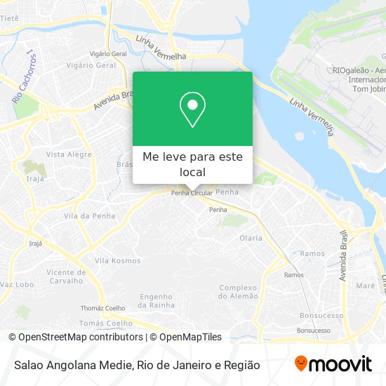Salao Angolana Medie mapa