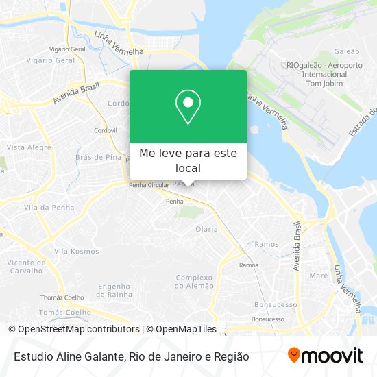 Estudio Aline Galante mapa