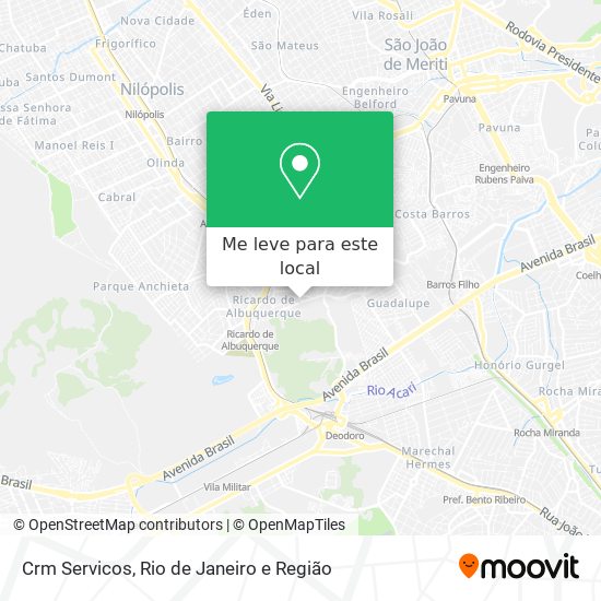 Crm Servicos mapa