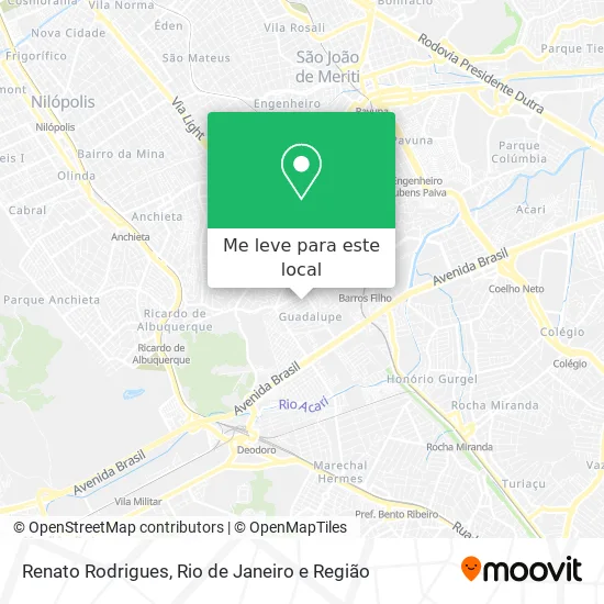 Renato Rodrigues mapa