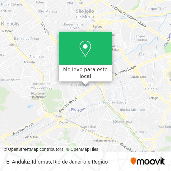 El Andaluz Idiomas mapa