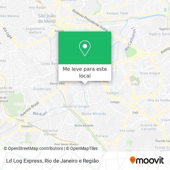 Ld Log Express mapa