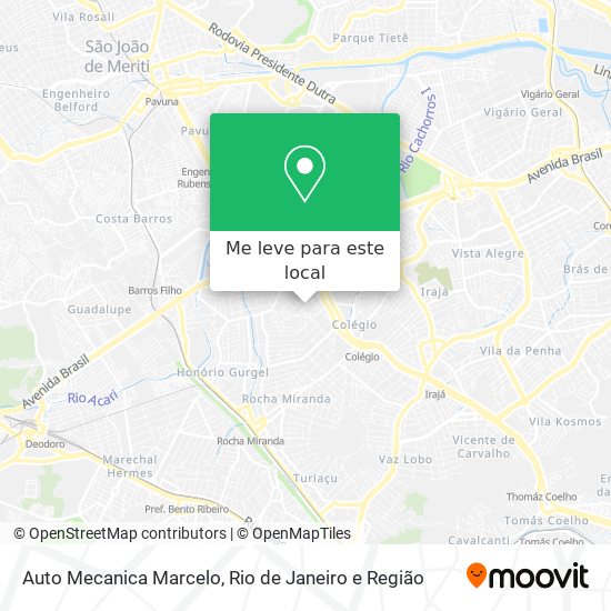Auto Mecanica Marcelo mapa