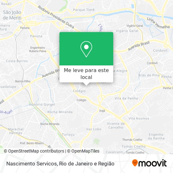 Nascimento Servicos mapa