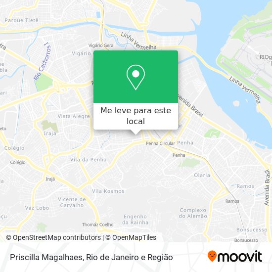 Priscilla Magalhaes mapa