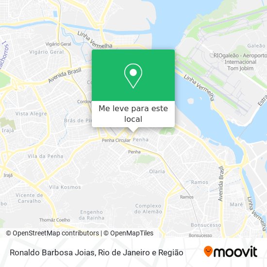 Ronaldo Barbosa Joias mapa