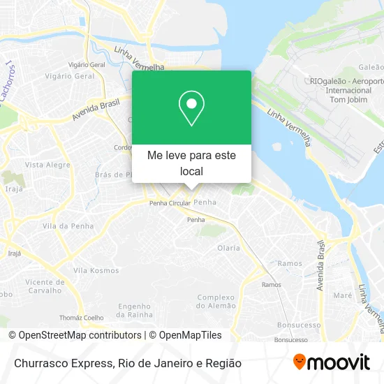 Churrasco Express mapa