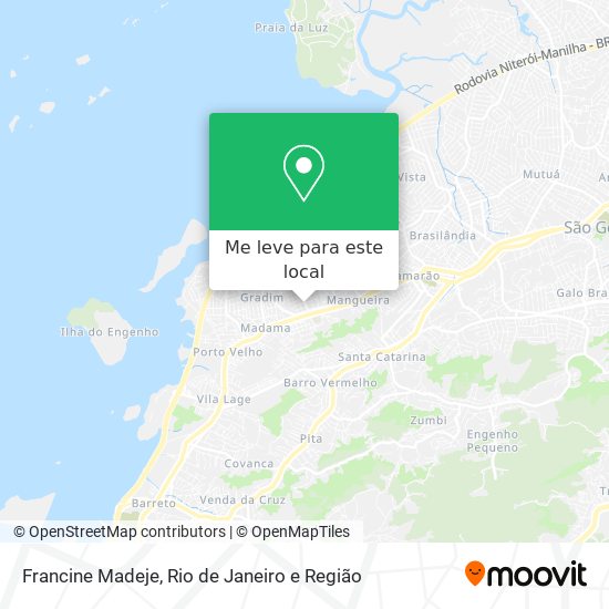 Francine Madeje mapa