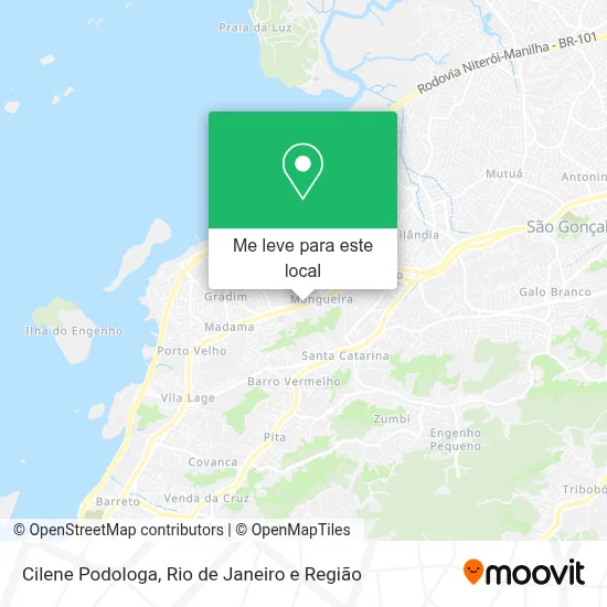 Cilene Podologa mapa