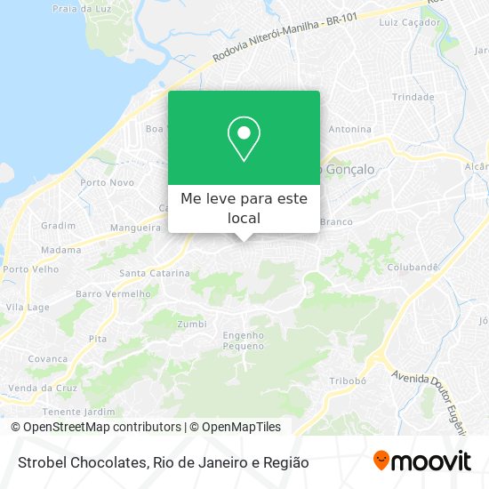 Strobel Chocolates mapa
