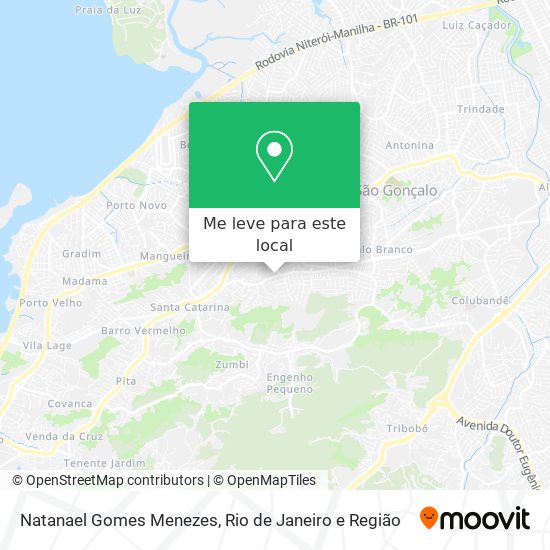 Natanael Gomes Menezes mapa