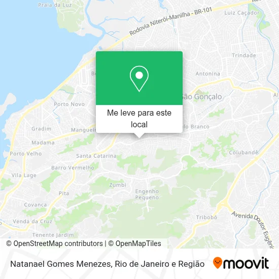 Natanael Gomes Menezes mapa