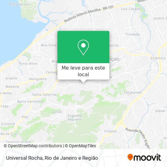 Universal Rocha mapa