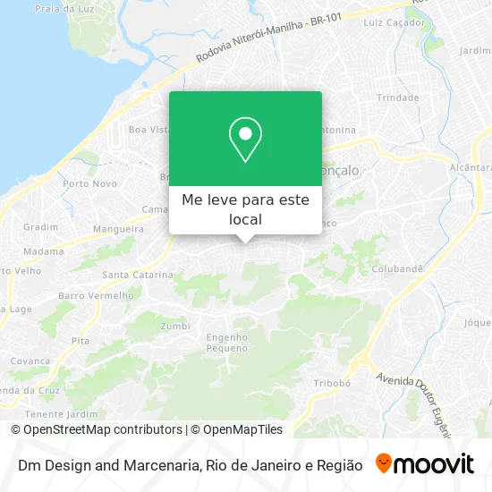 Dm Design and Marcenaria mapa