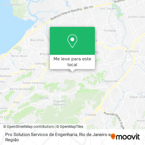 Pro Solution Servicos de Engenharia mapa