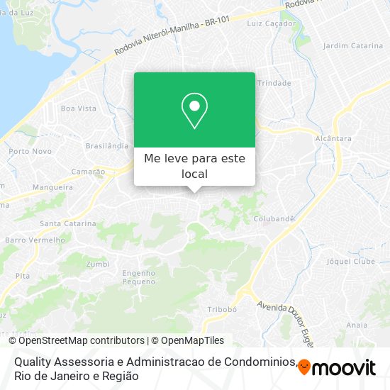 Quality Assessoria e Administracao de Condominios mapa