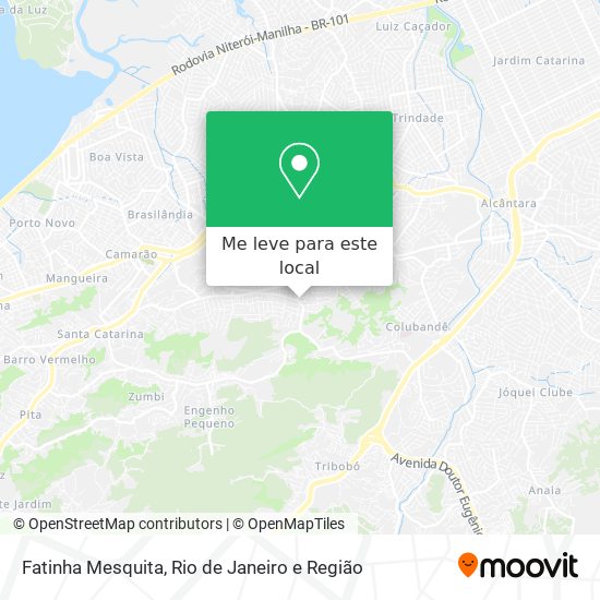 Fatinha Mesquita mapa