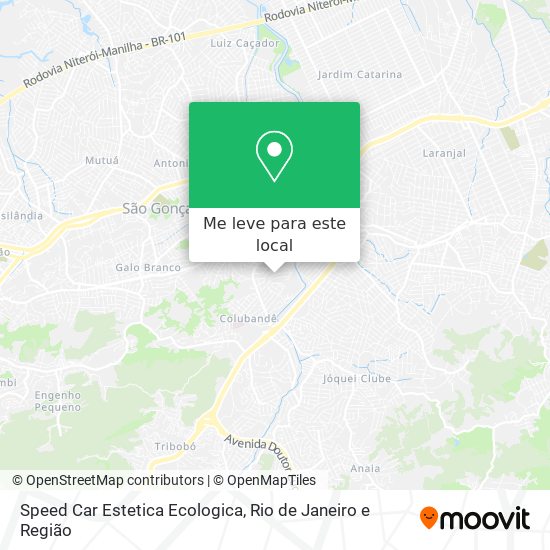 Speed Car Estetica Ecologica mapa