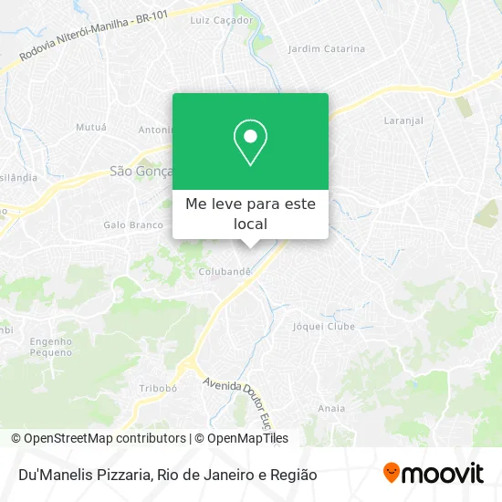 Du'Manelis Pizzaria mapa