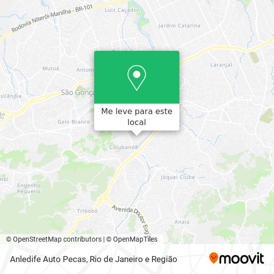 Anledife Auto Pecas mapa