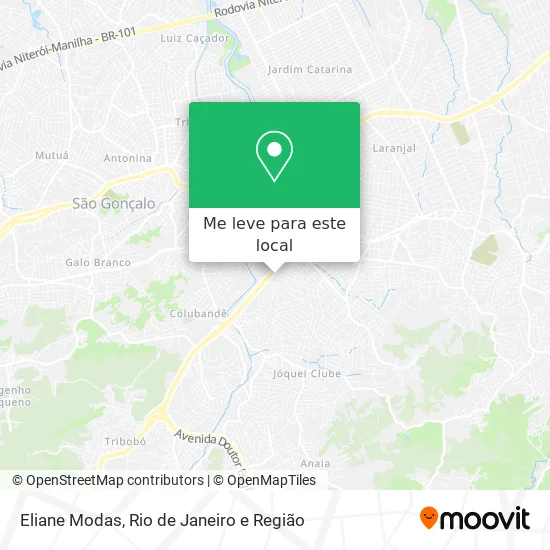 Eliane Modas mapa