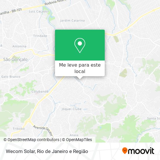 Wecom Solar mapa