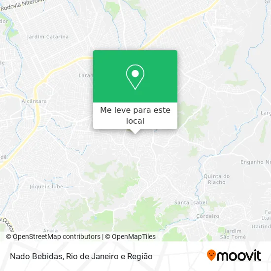 Nado Bebidas mapa