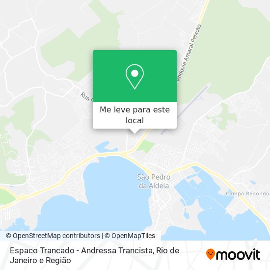 Espaco Trancado - Andressa Trancista mapa