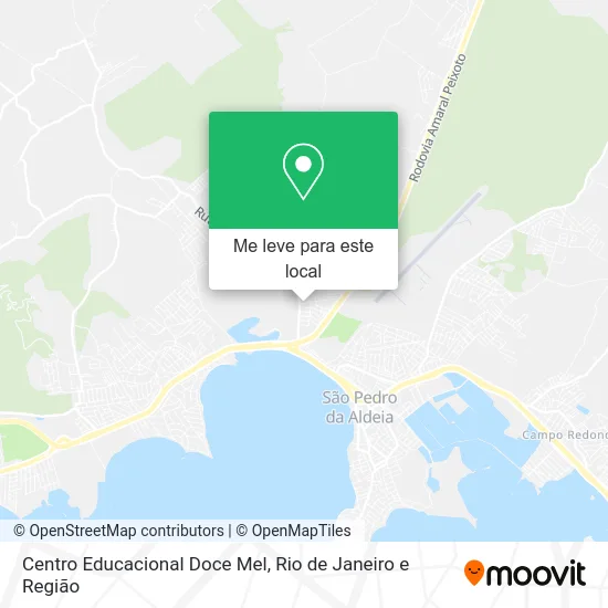 Centro Educacional Doce Mel mapa