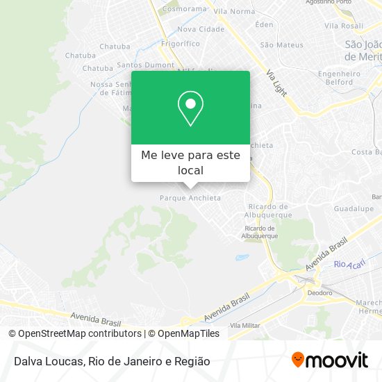 Dalva Loucas mapa