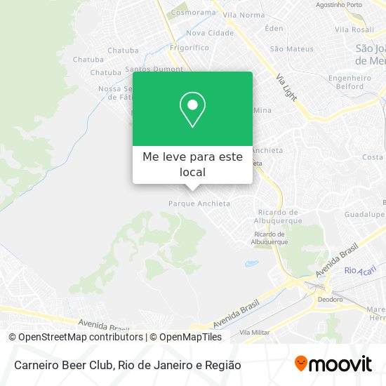Carneiro Beer Club mapa