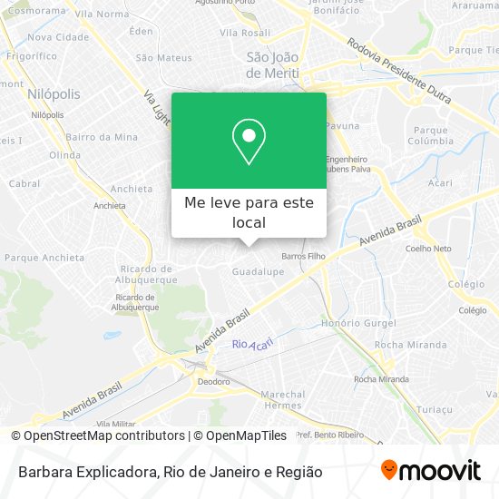 Barbara Explicadora mapa