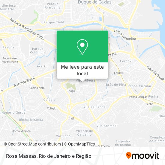 Rosa Massas mapa