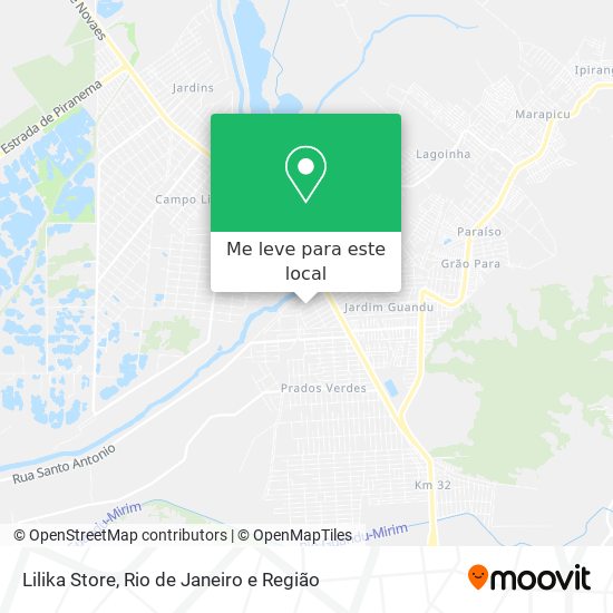Lilika Store mapa