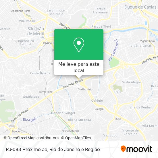 RJ-083 Próximo ao mapa