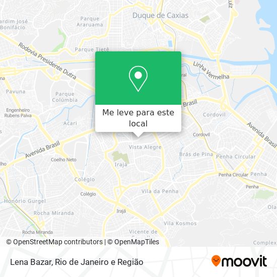 Lena Bazar mapa