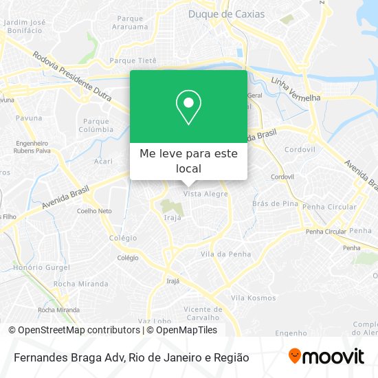 Fernandes Braga Adv mapa