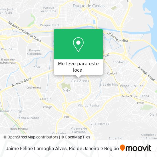 Jaime Felipe Lamoglia Alves mapa