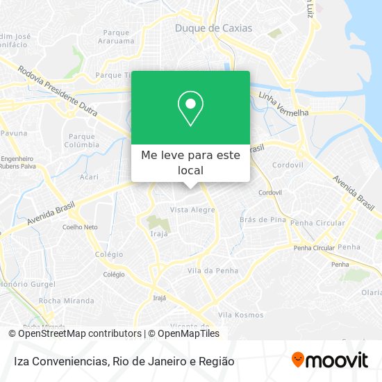 Iza Conveniencias mapa