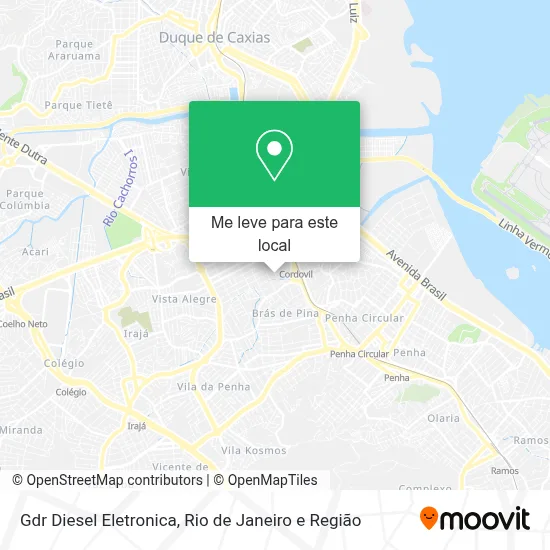 Gdr Diesel Eletronica mapa