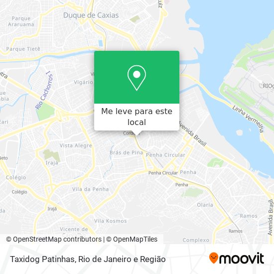 Taxidog Patinhas mapa