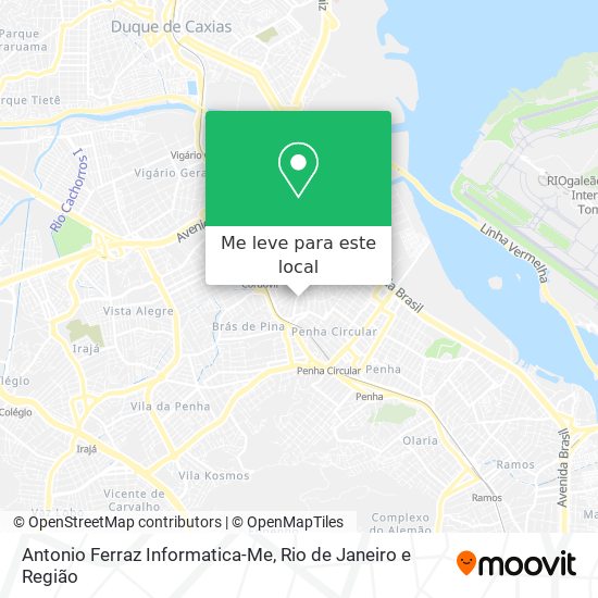 Antonio Ferraz Informatica-Me mapa