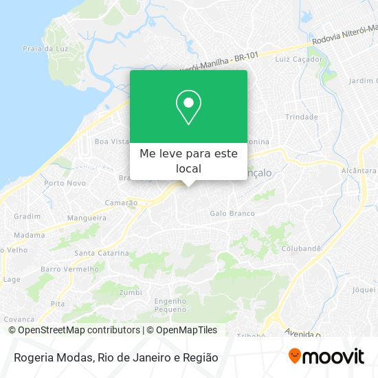Rogeria Modas mapa