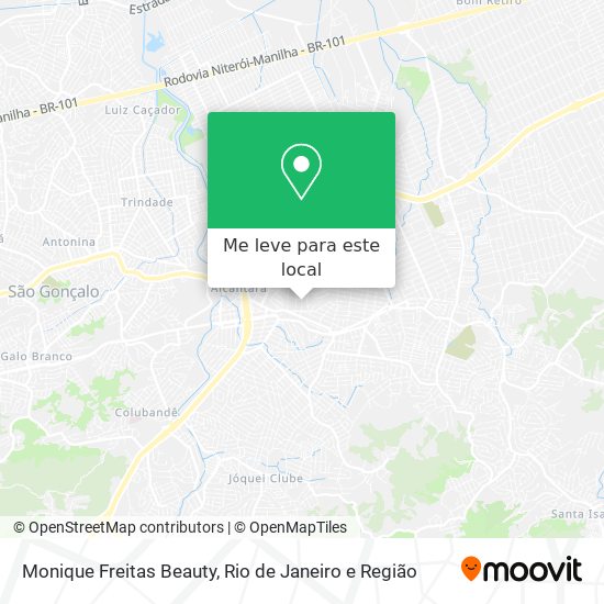 Monique Freitas Beauty mapa